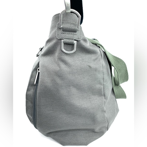Lassig Green Label Gray Nylon Canvas Large Crossbody Diaper Bag kt052016 - Picture 6 of 12